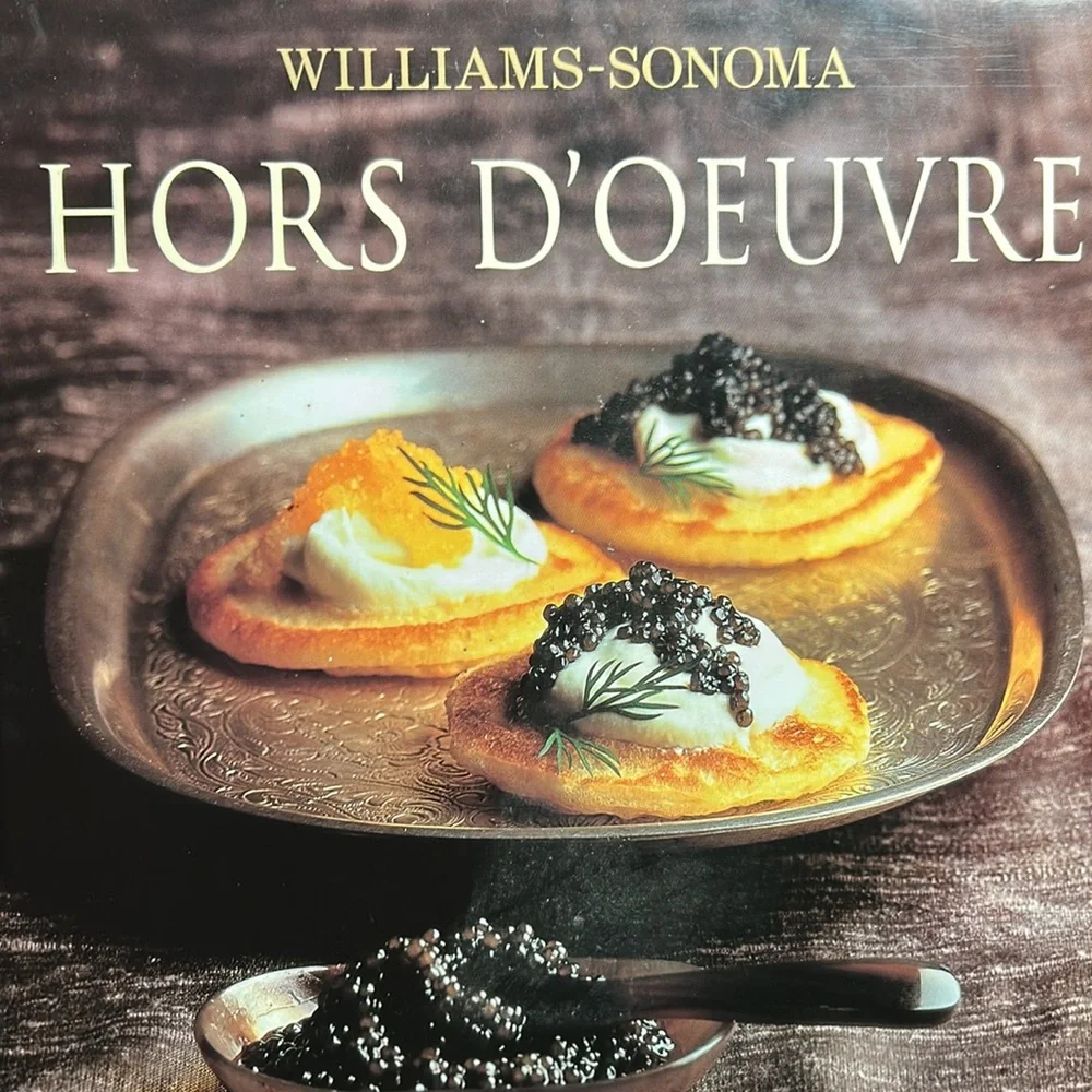 Williams Sonoma Hors d’Oeuvre cookbook